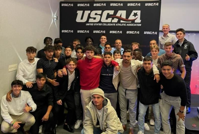 New Jersey men's soccer team recognized at USCAA banquet on Thursday evening