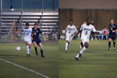 New York men's soccer team survives scare from Vaughn; Knights punch ticket to HVIAC Tournament title game with 2-1 win over Warriors