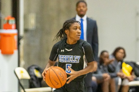 Dondre Simmons earns first victory as Berkeley College Women's Basketball Head Coach as Knights hold off late Pratt Institute charge to win 58-53